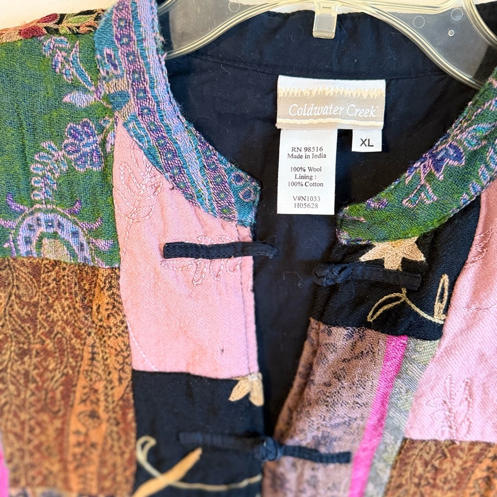 Patchwork Sleeveless Vest - image 3